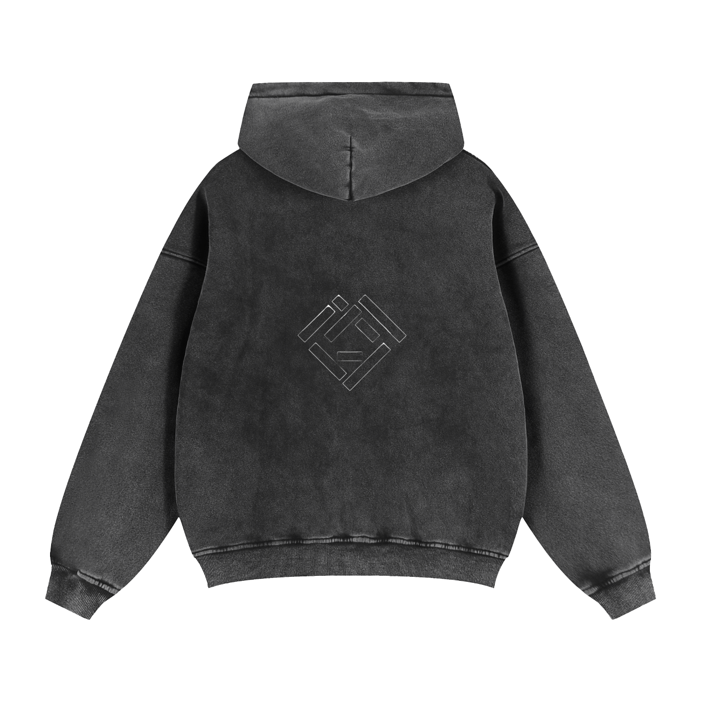 DIchebas Boxy Hood Zip-Up