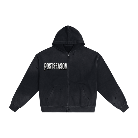 POSTSEASON Vintage Black Sedan Hoodie