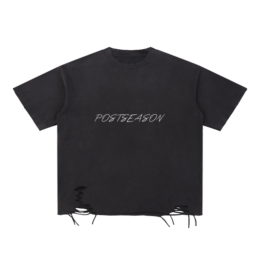 POSTSEASON Raw-Hem T-Shirt