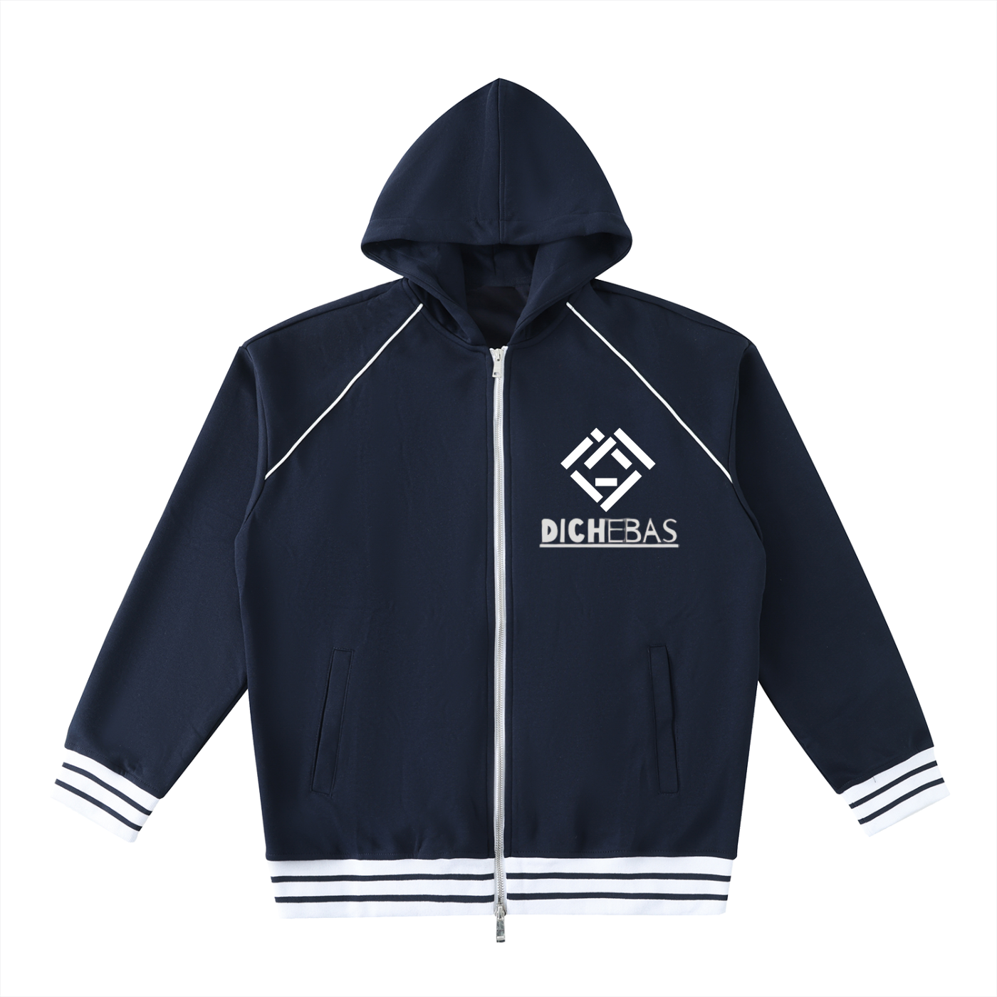 Dichebas Zip-Up Hoodie