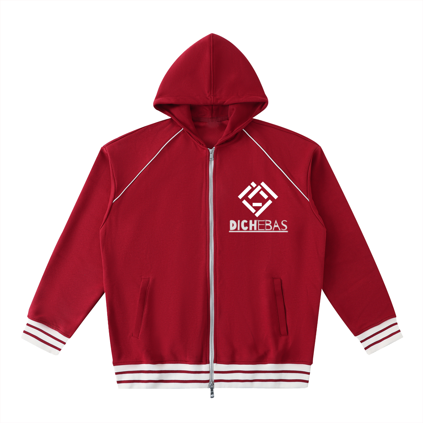 Dichebas Zip-Up Hoodie