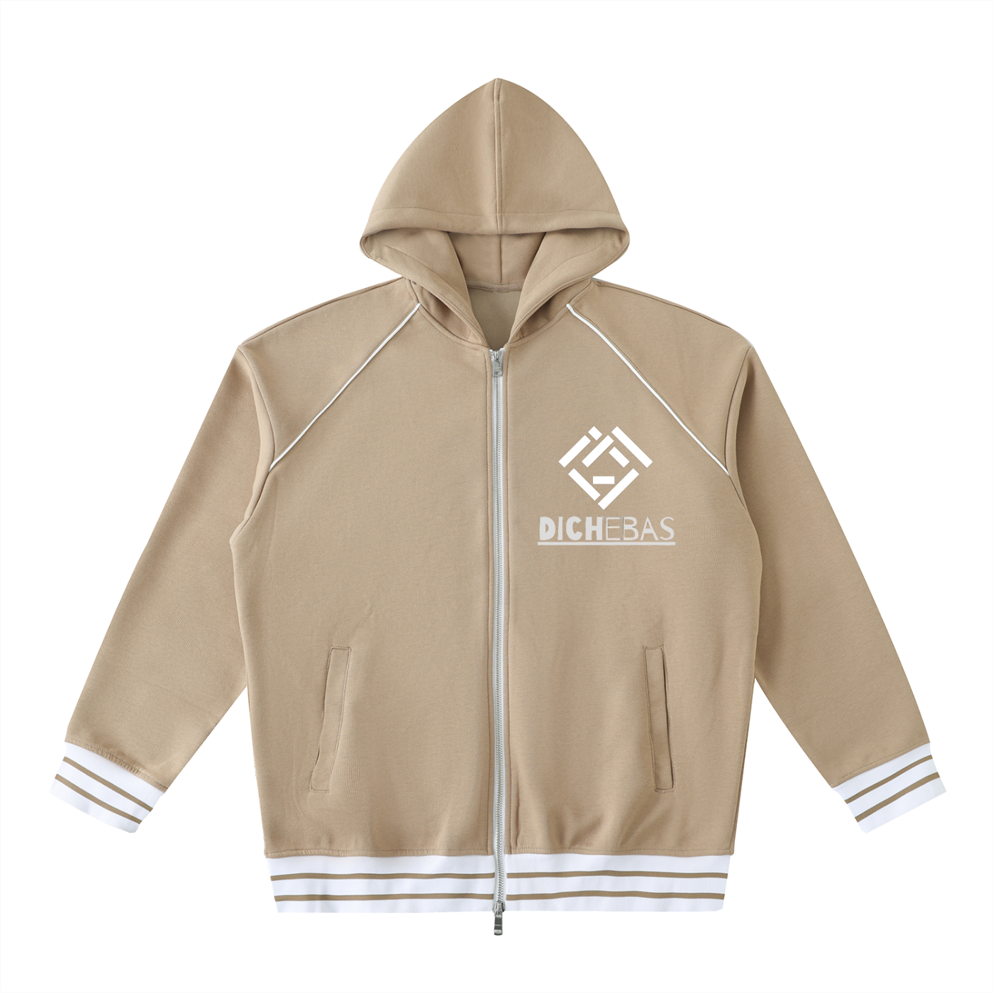 Dichebas Zip-Up Hoodie