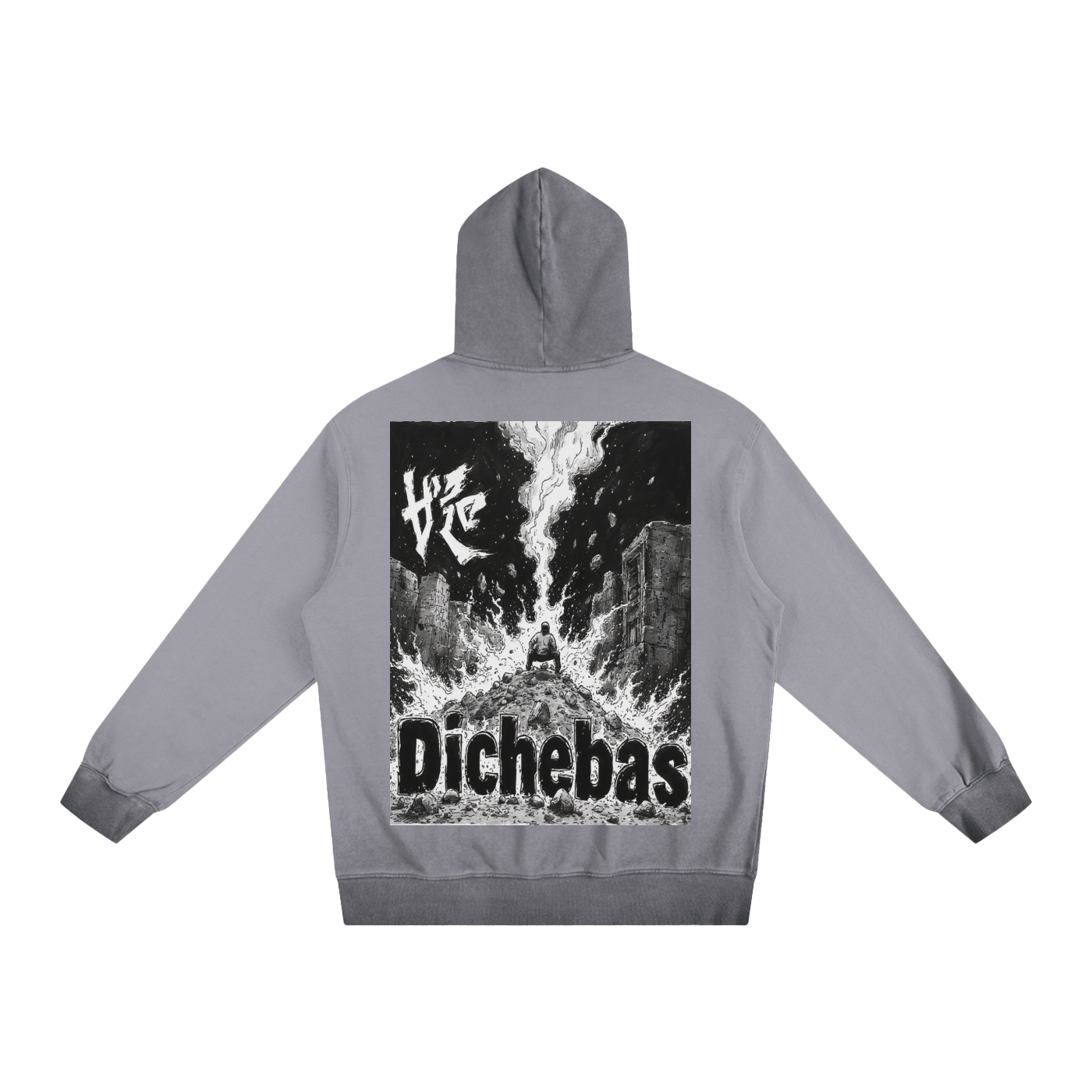 Dichebas Concept Art Color Pointed Hoodie