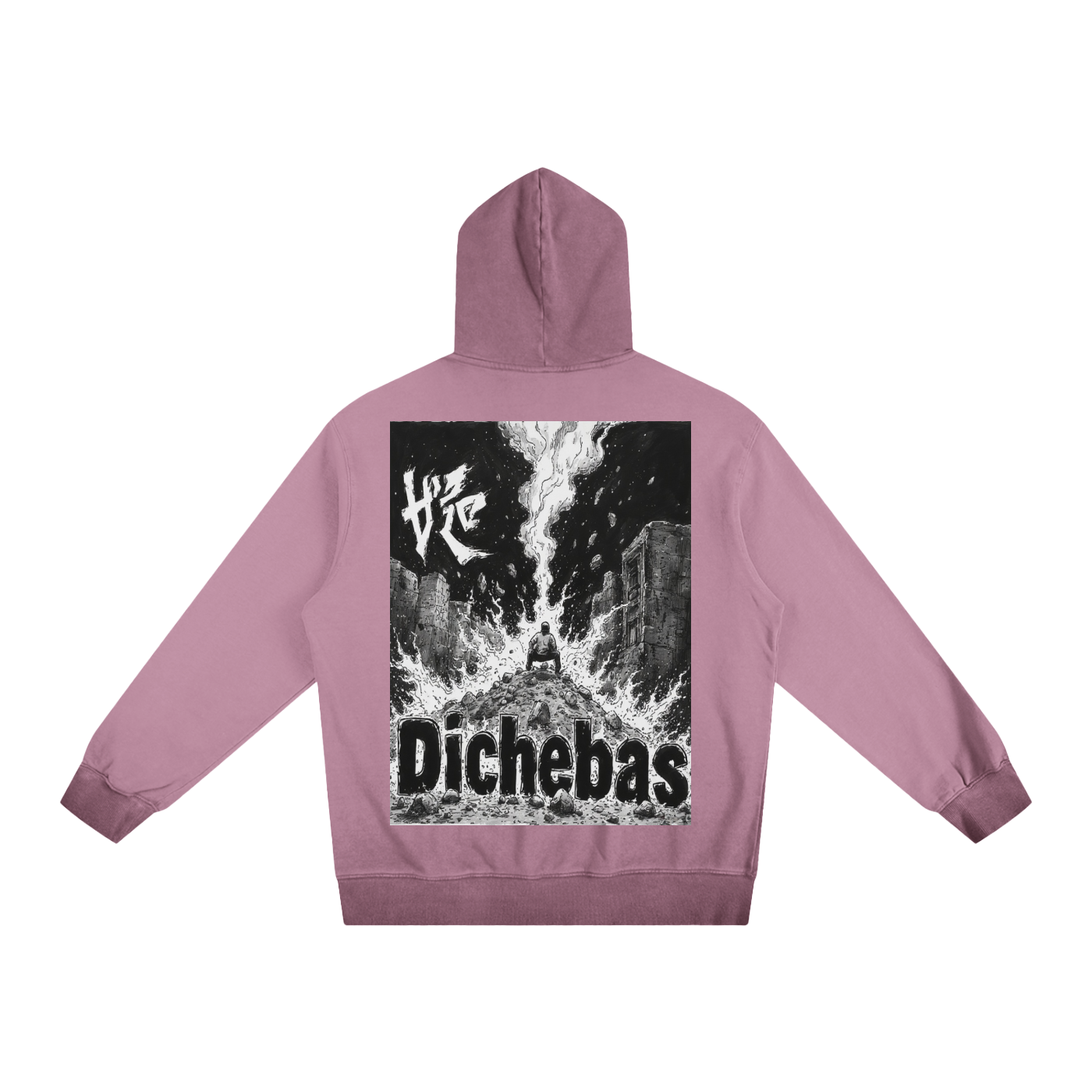 Dichebas Concept Art Color Pointed Hoodie
